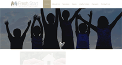 Desktop Screenshot of freshstart.ie